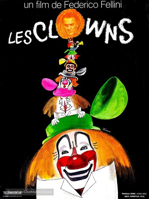 I clowns - French Movie Poster