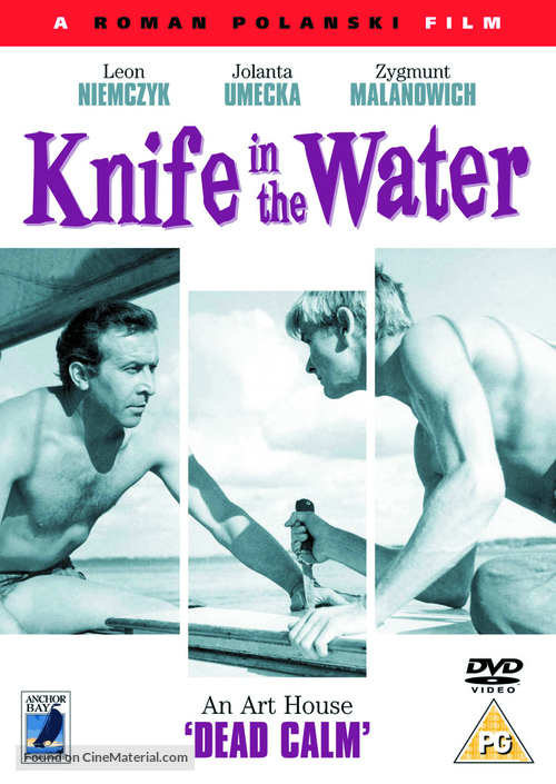 N&oacute;z w wodzie - British DVD movie cover