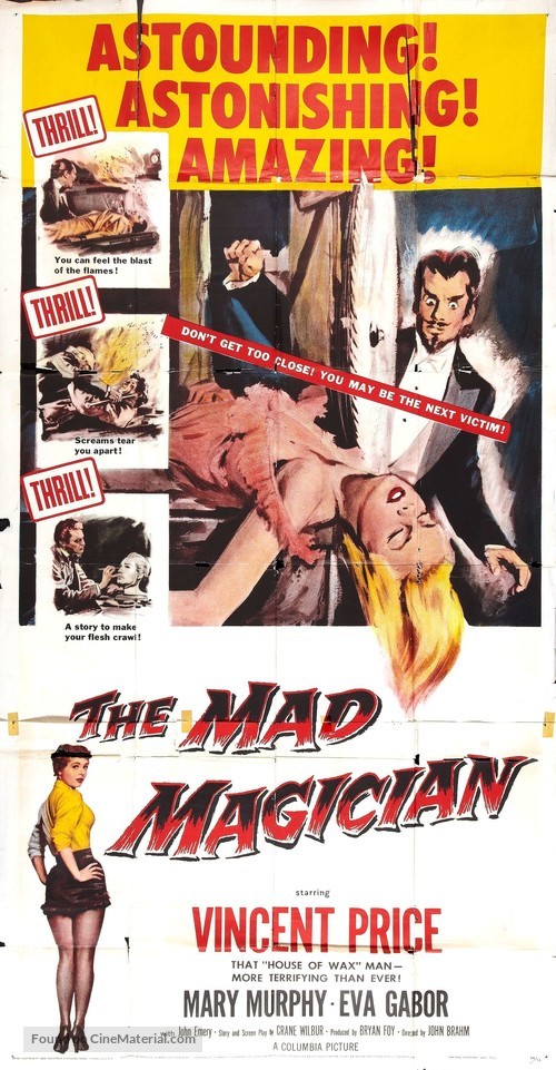 The Mad Magician - Movie Poster