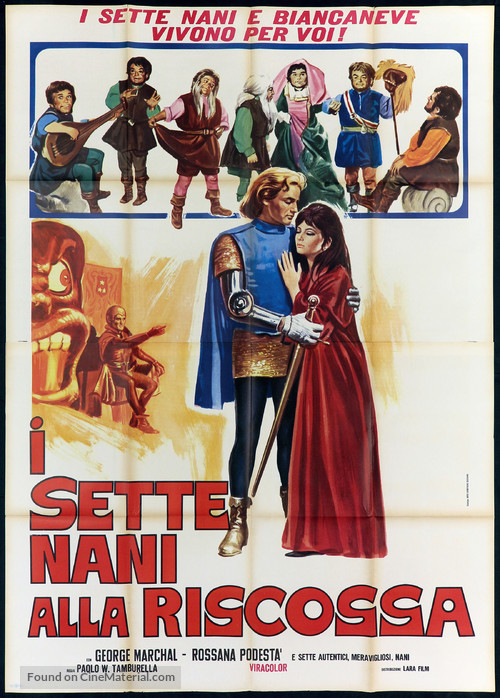 Sette nani alla riscossa, I - Italian Movie Poster