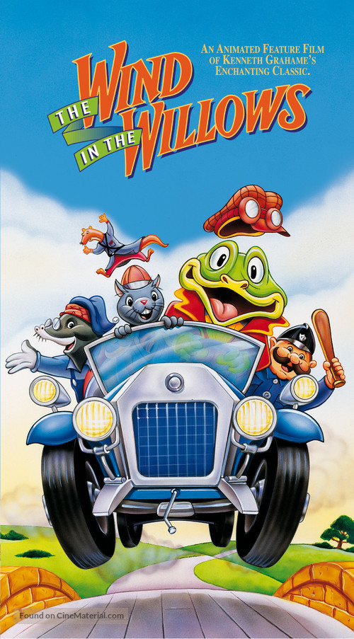 The Wind in the Willows - VHS movie cover