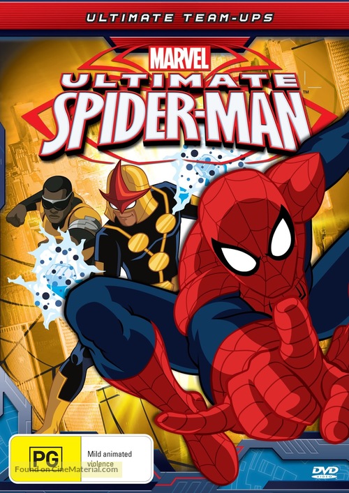 &quot;Ultimate Spider-Man&quot; - Australian DVD movie cover