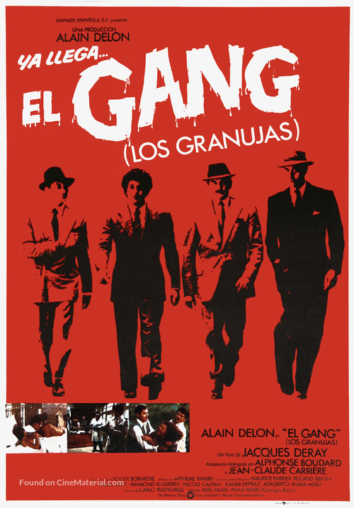 Gang, Le - Spanish Movie Poster