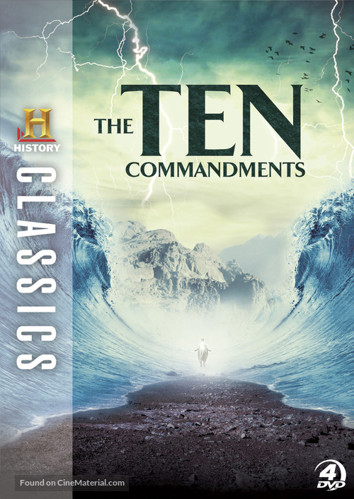 The Ten Commandments - DVD movie cover