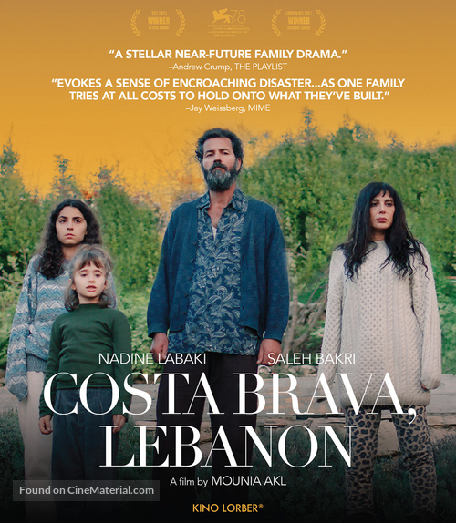 Costa Brava, Lebanon - Blu-Ray movie cover