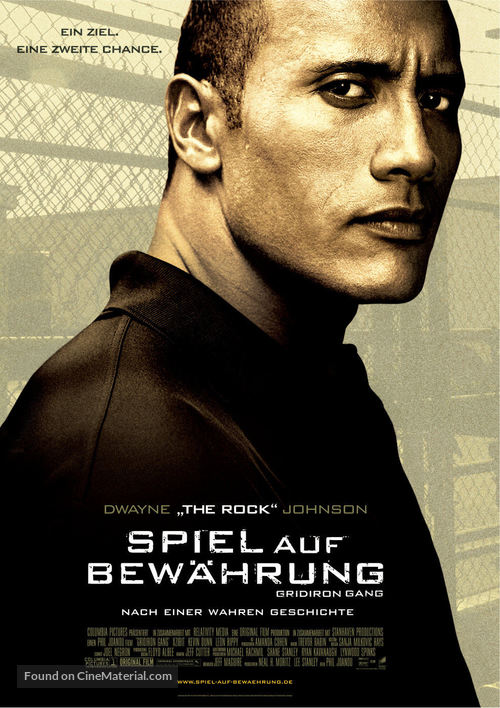 Gridiron Gang - German Movie Poster