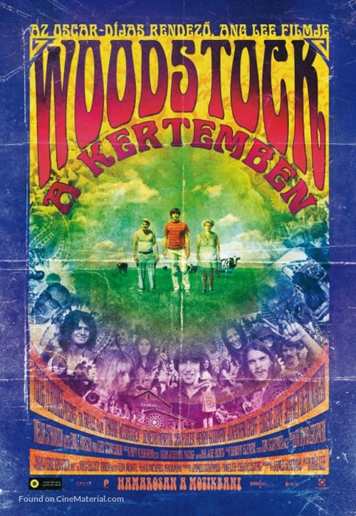 Taking Woodstock - Hungarian Movie Poster