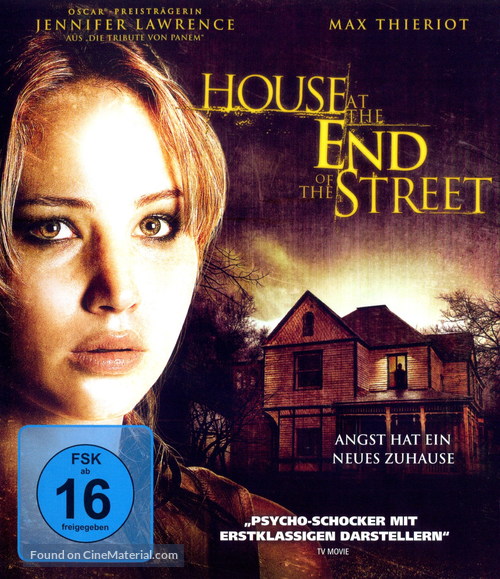 House at the End of the Street - German Blu-Ray movie cover