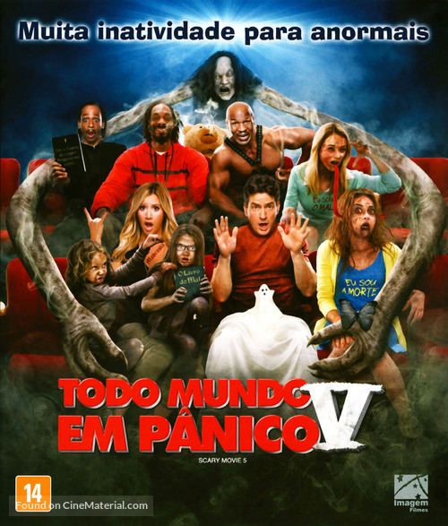 Scary Movie 5 - Brazilian Blu-Ray movie cover