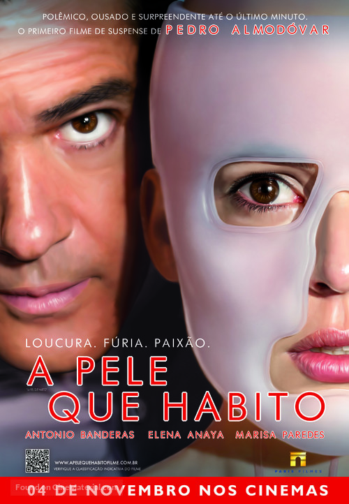 La piel que habito - Brazilian Movie Poster