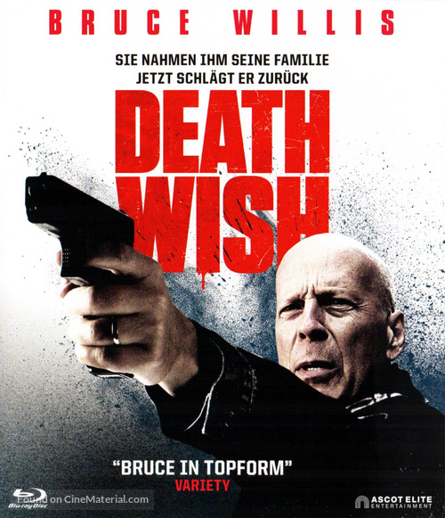 Death Wish - Swiss Blu-Ray movie cover