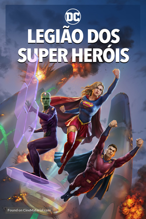 Legion of Super-Heroes - Brazilian Movie Cover