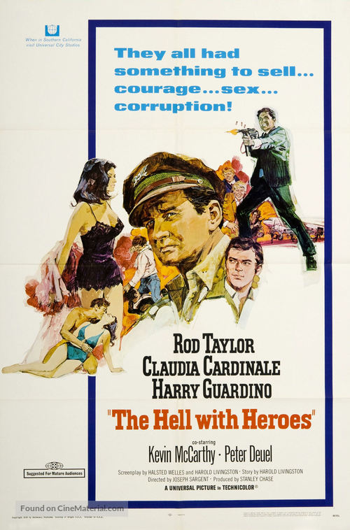 The Hell with Heroes - Movie Poster