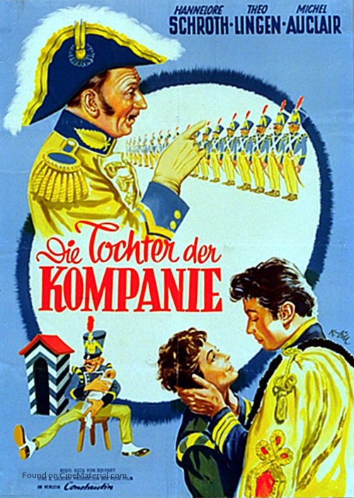 Die Tochter der Kompanie - German Movie Poster