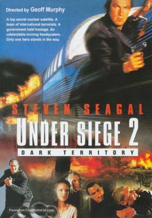 Under Siege 2: Dark Territory - DVD movie cover