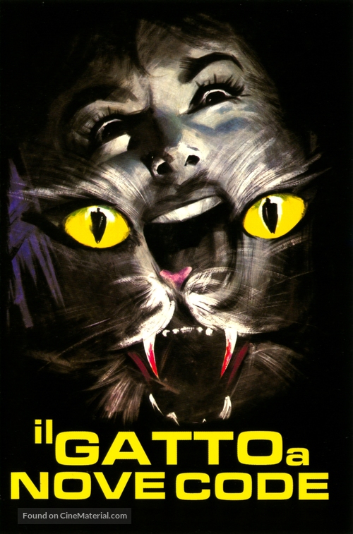 Il gatto a nove code - Italian Movie Poster