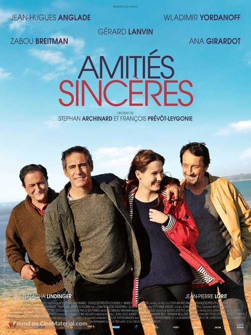 Amiti&eacute;s sinc&egrave;res - French Movie Poster