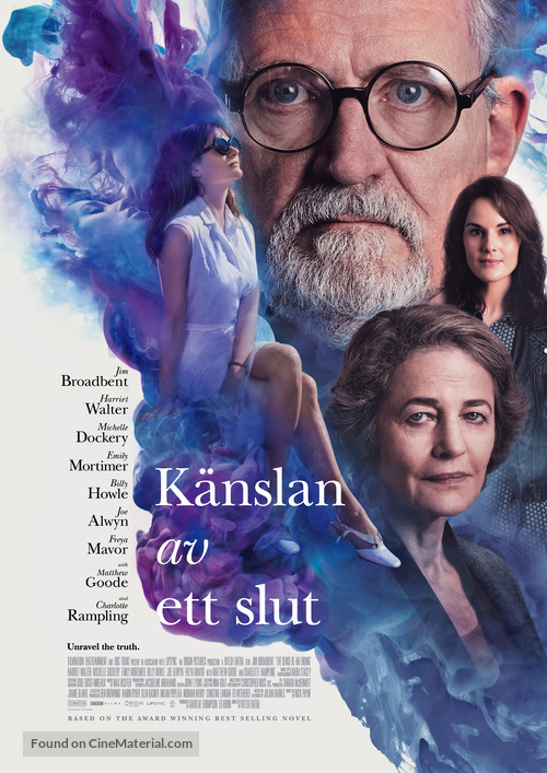 The Sense of an Ending - Swedish Movie Poster
