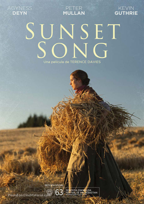 Sunset Song - Spanish Movie Poster
