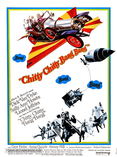Chitty Chitty Bang Bang - French Movie Poster