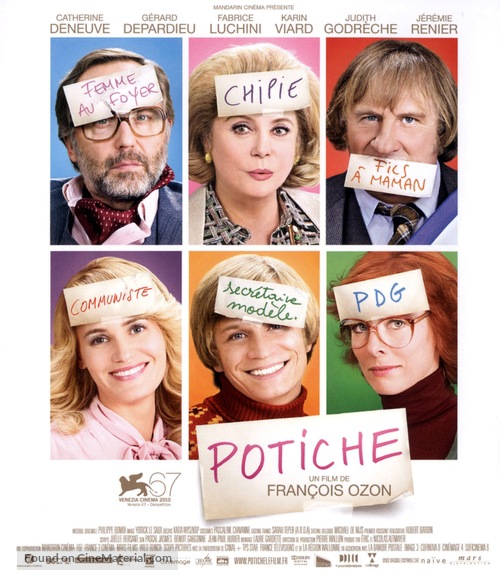 Potiche - French Blu-Ray movie cover