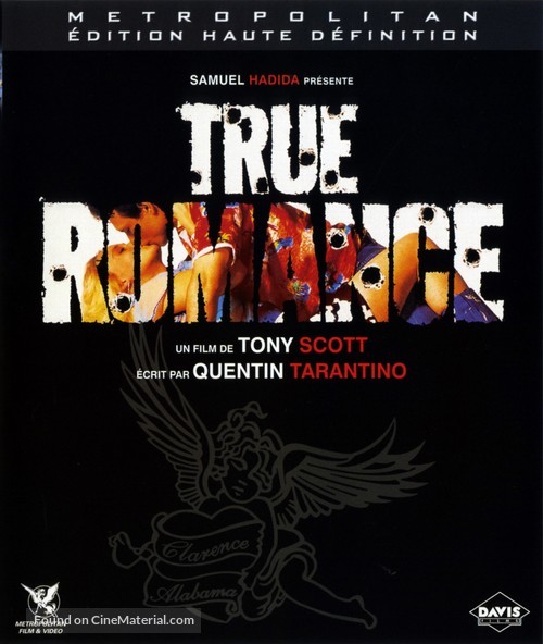 True Romance - French Blu-Ray movie cover