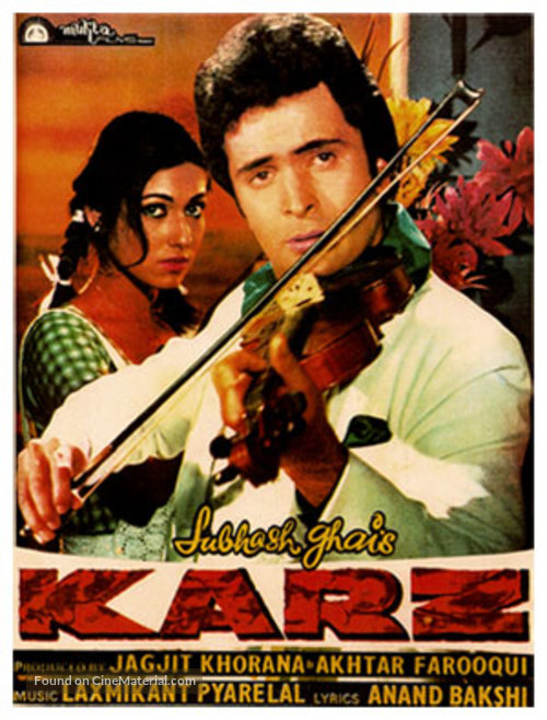 Karz - Indian Movie Poster