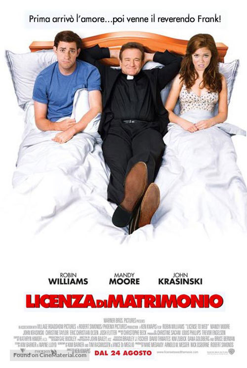 License to Wed - Italian Advance movie poster