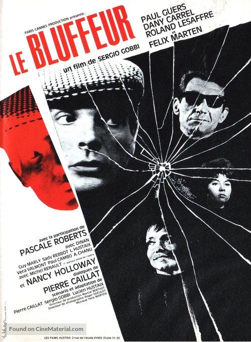 Le bluffeur - French Movie Poster