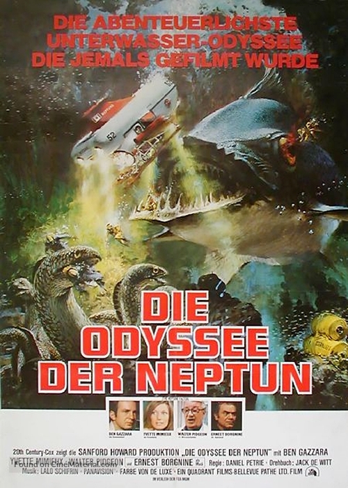 The Neptune Factor - German Movie Poster