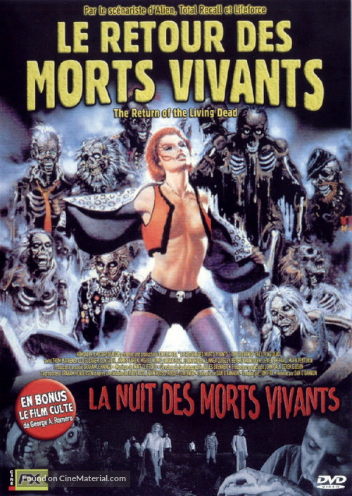 The Return of the Living Dead - French DVD movie cover