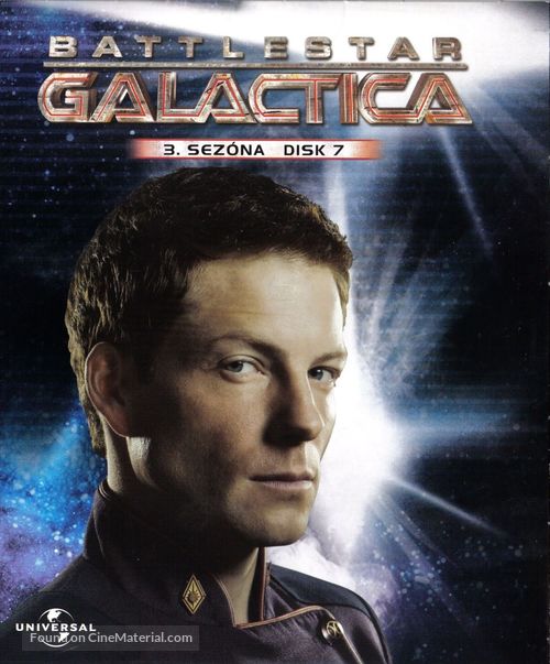 &quot;Battlestar Galactica&quot; - Czech DVD movie cover