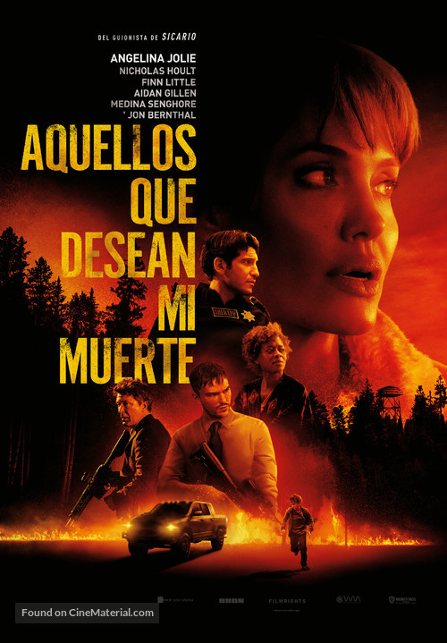 Those Who Wish Me Dead - Spanish Movie Poster