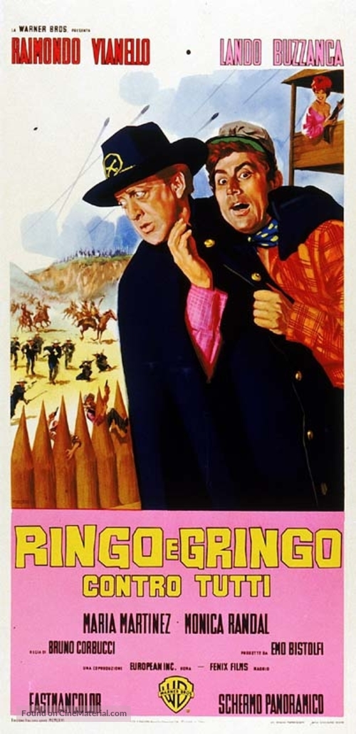 Ringo e Gringo contro tutti - Italian Movie Poster