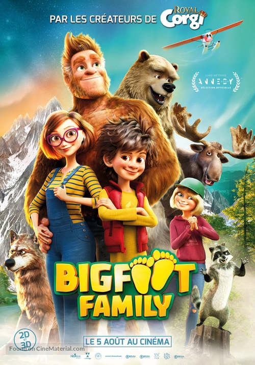 Bigfoot Family - Belgian Movie Poster