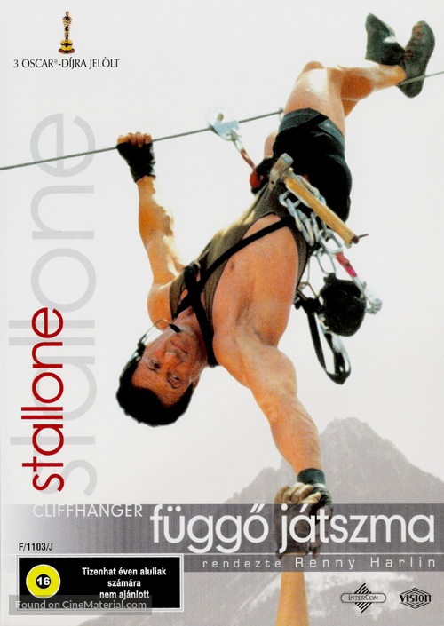 Cliffhanger - Hungarian DVD movie cover