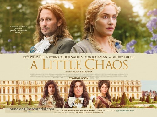 A Little Chaos - British Movie Poster