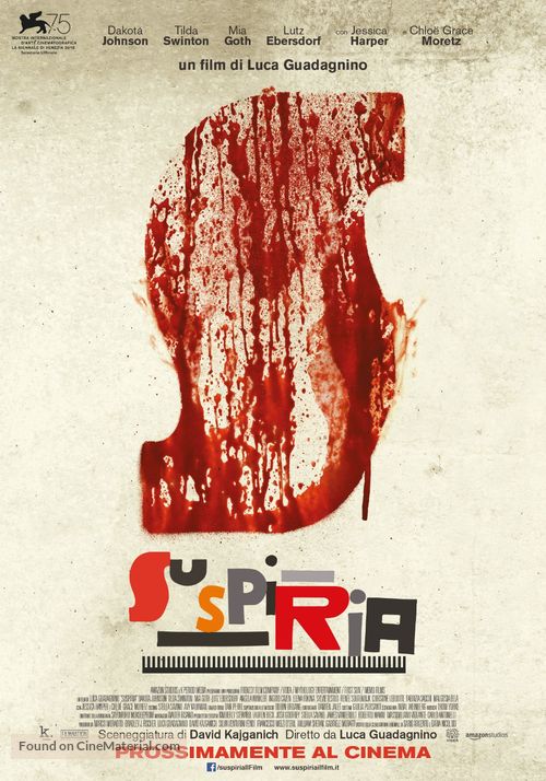 Suspiria - Italian Theatrical movie poster