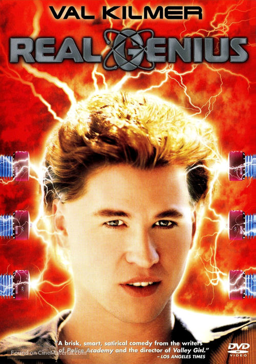 Real Genius - DVD movie cover