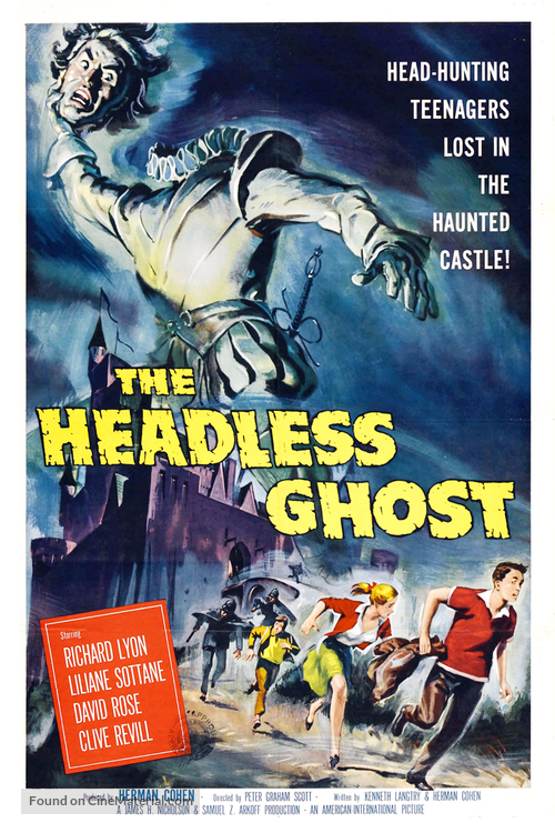 The Headless Ghost - DVD movie cover