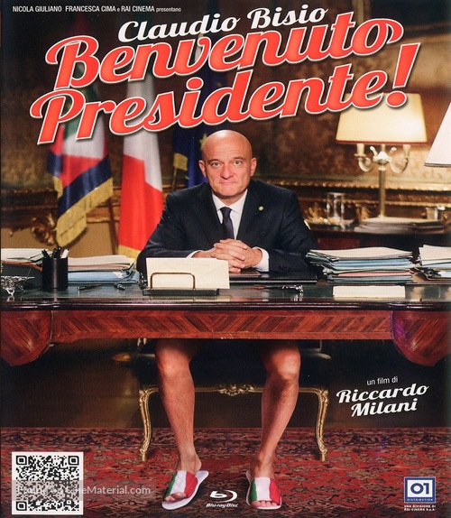 Benvenuto Presidente! - Italian Blu-Ray movie cover