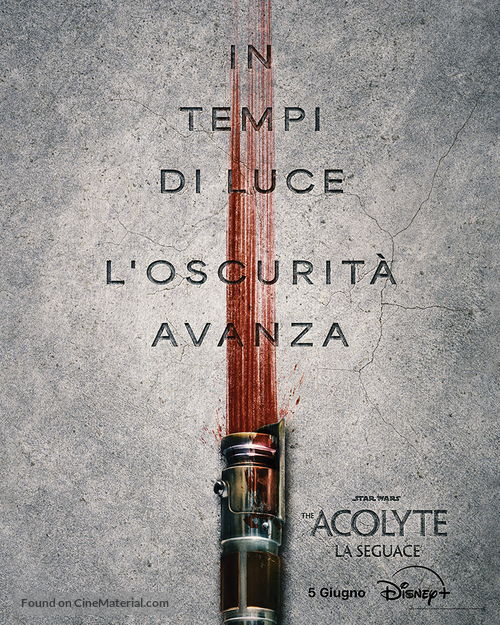 &quot;The Acolyte&quot; - Italian Movie Poster