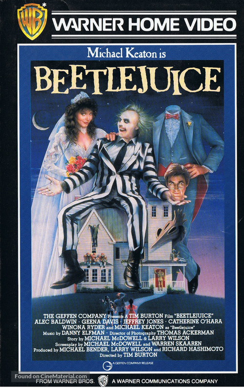 Beetle Juice - Finnish VHS movie cover