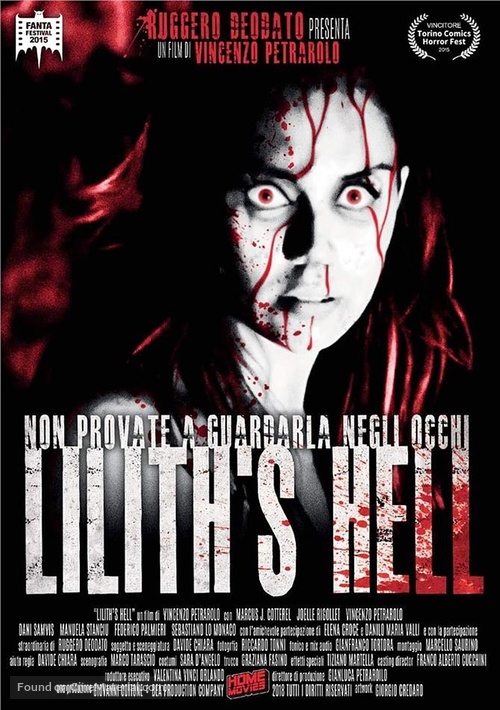 Lilith&#039;s Hell - Italian DVD movie cover