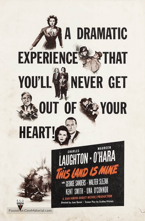 This Land Is Mine - poster