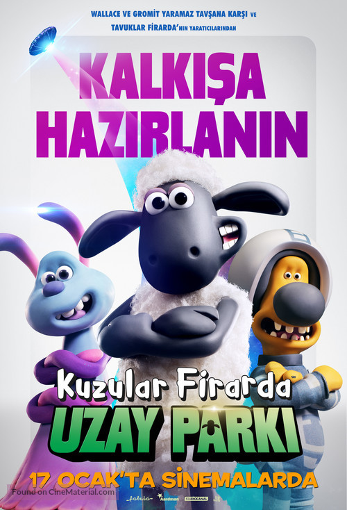 A Shaun the Sheep Movie: Farmageddon - Turkish Movie Poster