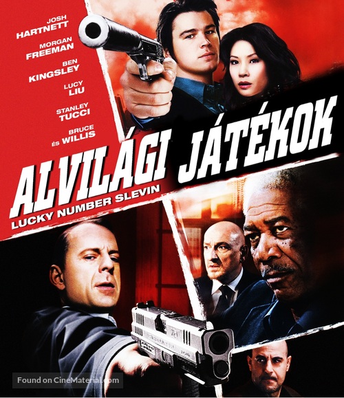 Lucky Number Slevin - Hungarian Blu-Ray movie cover