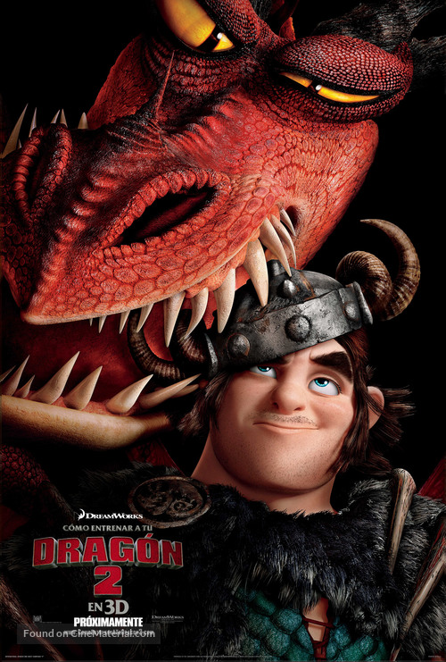How to Train Your Dragon 2 - Argentinian Movie Poster