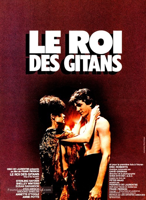 King of the Gypsies - French Movie Poster