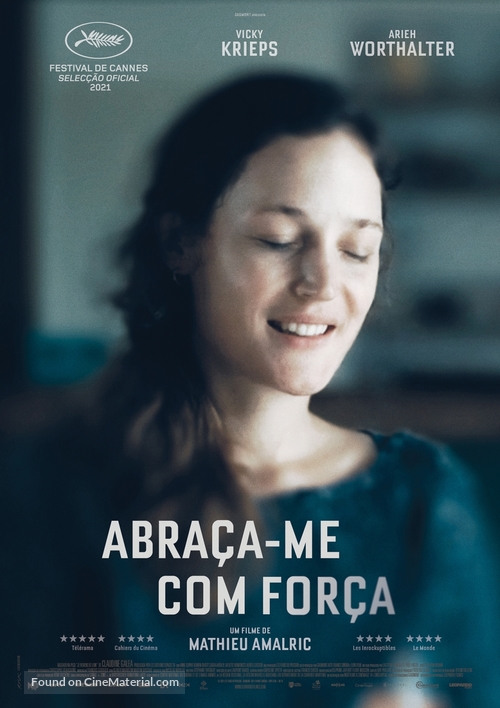 Serre-moi fort - Portuguese Movie Poster
